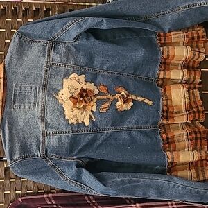 Custom jean jacket